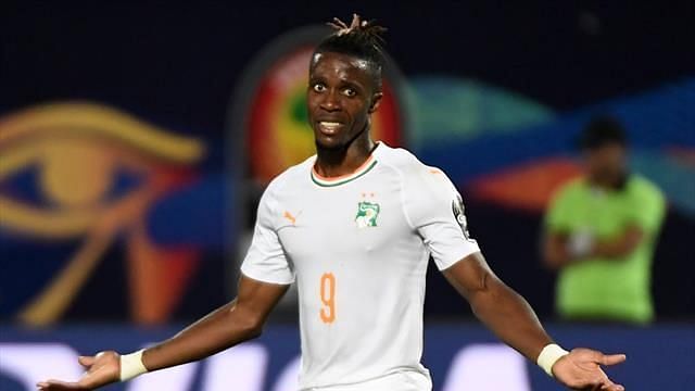 Zaha scored as Ivory Coast reach knockout stages with win over Namibia