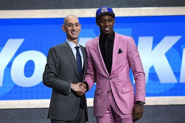 RJ Barrett was the #3 pick in the 2019 NBA Draft