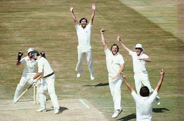 England v Australia 4th Cornhil Test Match Edgbaston 1981