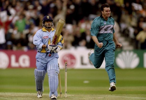 Sachin Tendulkar and Dion Nash