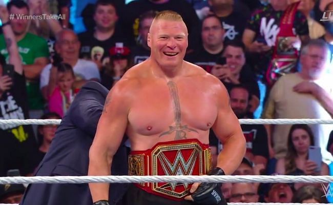 Lesnar is once again the Universal Champion