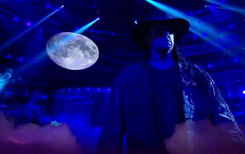 The Undertaker makes his long-awaited entrance at WWE Extreme Rules