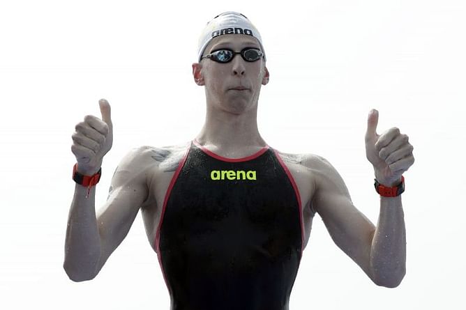 Germany 1st and 3rd in 10k open water race at world titles