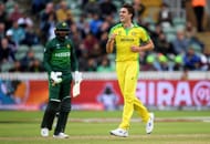 Shoaib Malik after losing his wicket against Australia