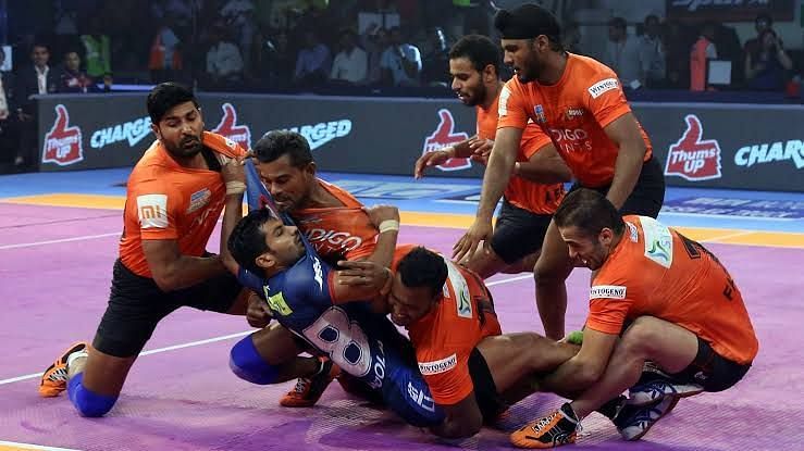 U Mumba booked 15 wins in 22 matches in Season 6.