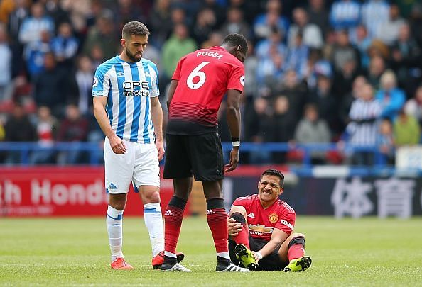 Injuries have plagued Sanchez during his time at United