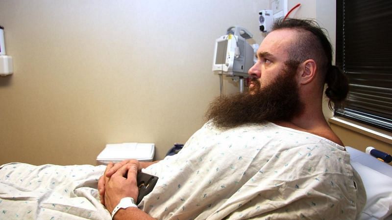 Braun Strowman suffered an injury recently