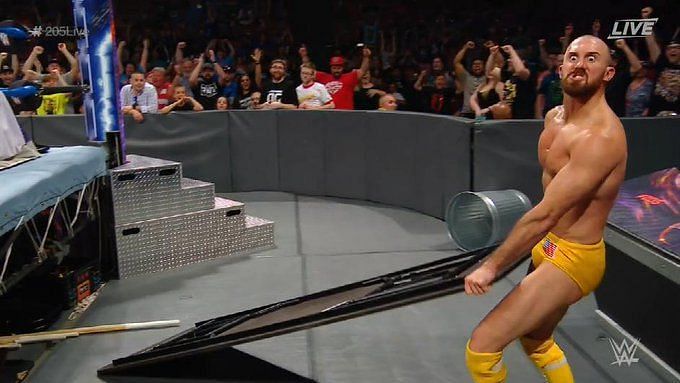 If the WWE Universe wants tables, Oney Lorcan will give them tables