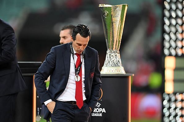 Unai Emery is not having the best summer