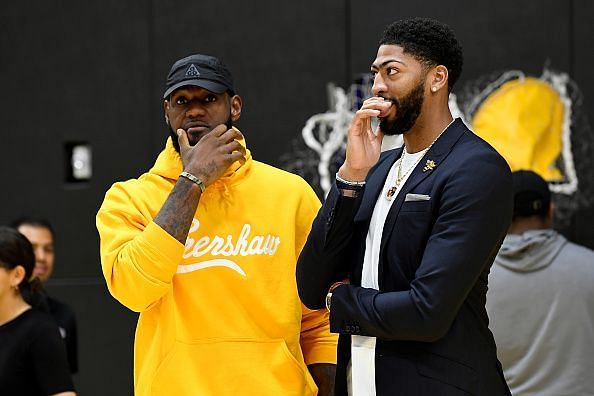 LeBron James and Anthony Davis will be looking to add another ring to LA Lakers