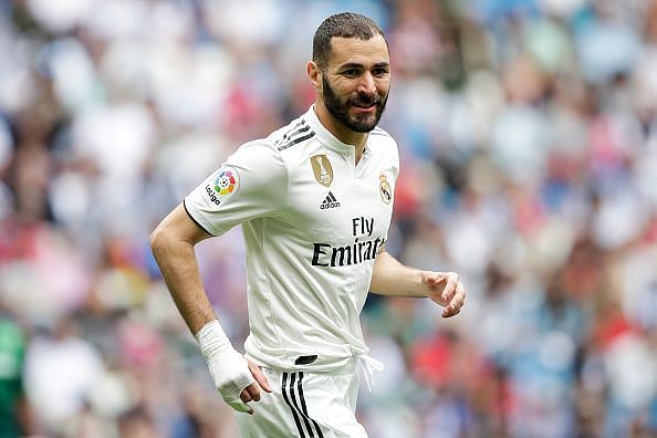 Benzema would be expected to lead the line for Real Madrid once again