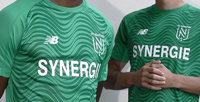 Nantes unveil a wave-like design for their new away kit