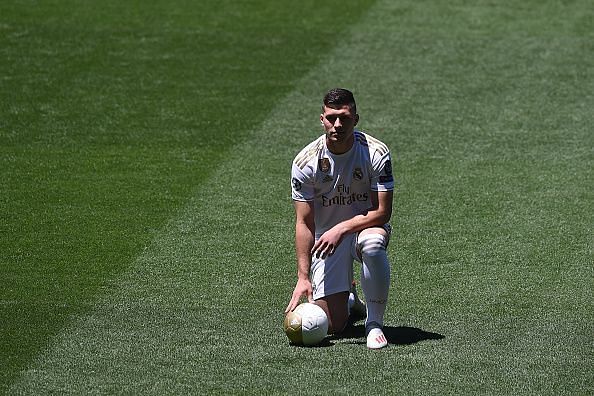 Real Madrid unveils new signing Luka Jovic.