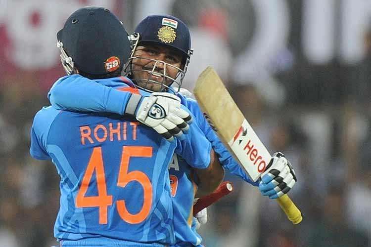 Virender Sehwag And Rohit Sharma