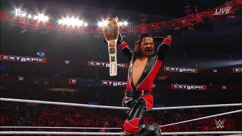 Is WWE trying to prevent Nakamura from leaving with this title win?