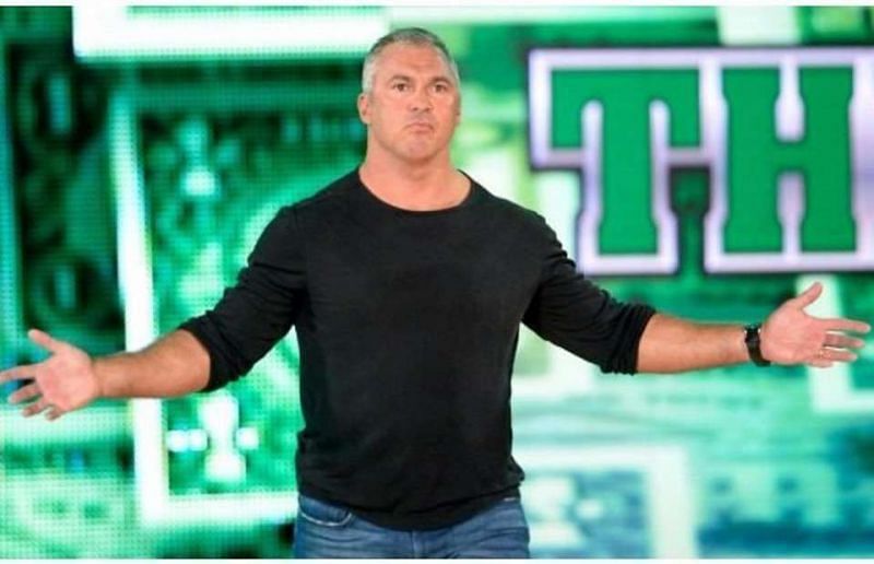 Why did Shane McMahon have the heel locker room at ringside for the main event?