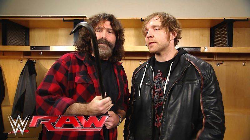 Foley and Ambrose engaged in a war of words which sadly didn&#039;t culminate in a match.