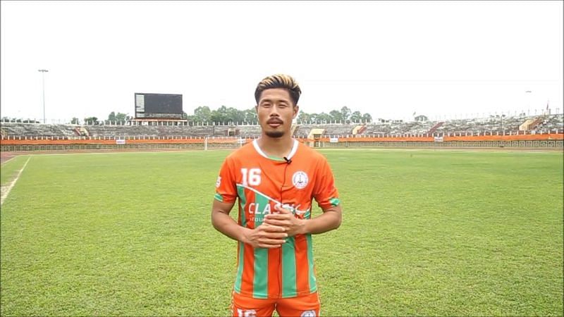 Subhash Singh played for NEROCA FC since 2016