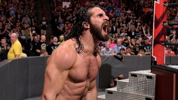 Seth Rollins appears to be quite angry in this picture. In fact, he seems to be quite angry a lot of the time these days.