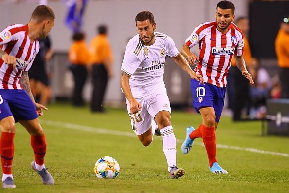 Hazard could only grab one assist against Atletico