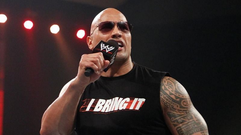 The Rock is a genius on the mic