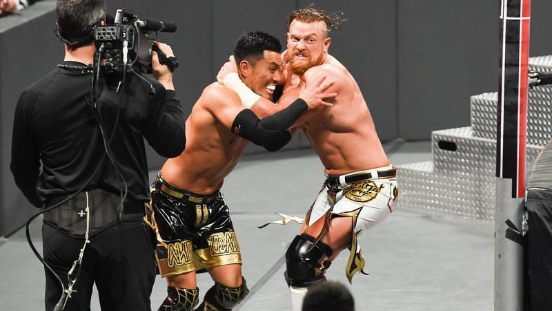 Buddy Murphy and Akira Tozawa competed in 205 Live&#039;s best match of the year.