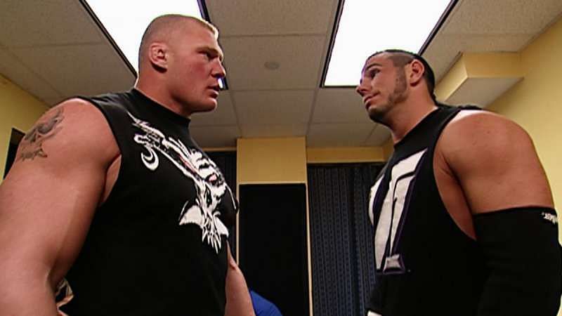 Brock Lesnar and Matt Hardy