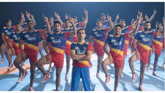 Pro Kabaddi 2019: Gautam Gambhir appointed new brand ambassador of UP Yoddha