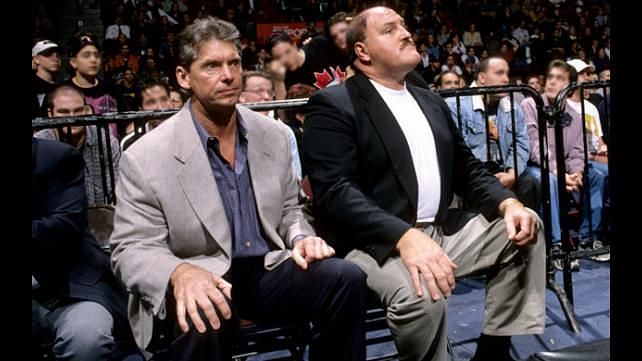 WWE CEO Vince McMahon Alongside Sgt. Slaughter