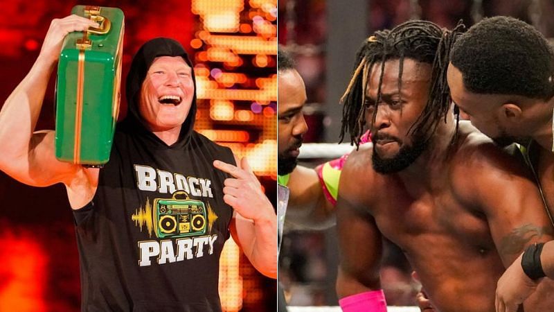 Brock Lesnar is allowed to cash in his Money In The Bank contract on Kofi Kingston
