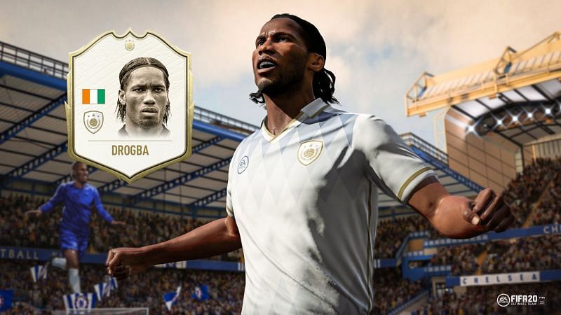 Drogba&#039;s first ICON card, known as the baby icon card, will be of his time at Marseille