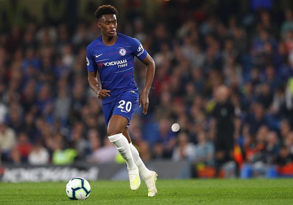 Callum Hudson-Odoi made his England debut before making his Premier League debut