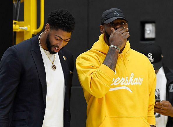 Los Angeles Lakers introduce Anthony Davis