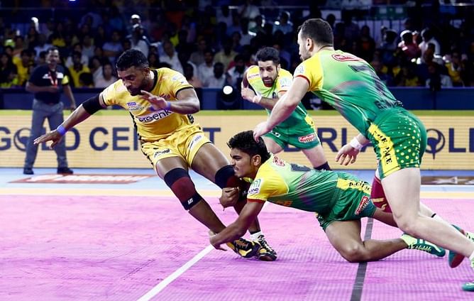 Pro Kabaddi 2019: Patna Pirates record their first win of the season, beat Telugu Titans 34-22