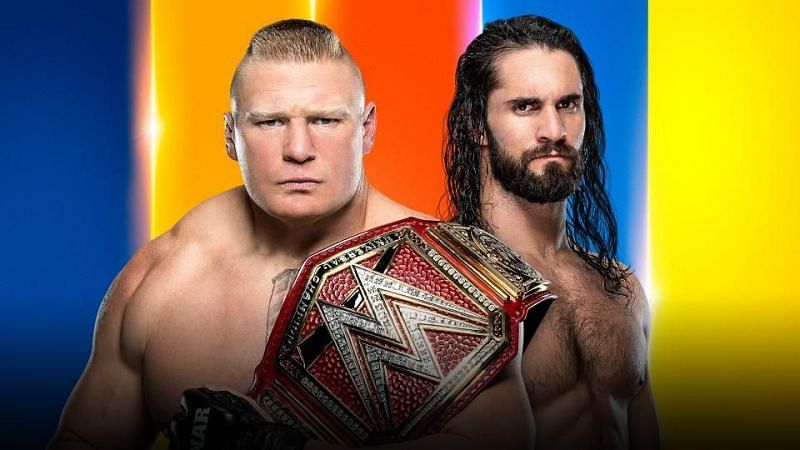 Brock Lesnar vs Seth Rollins