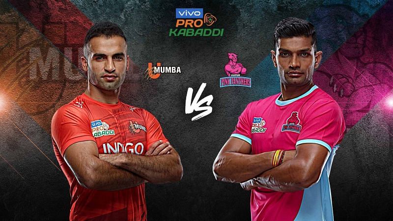 U Mumba and Jaipur Pink Panthers clash in the most heated rivalry of Pro Kabaddi.
