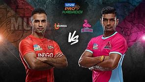 PKL 2019, Match 5 - U Mumba vs Jaipur Pink Panthers, predicting each team's starting 7
