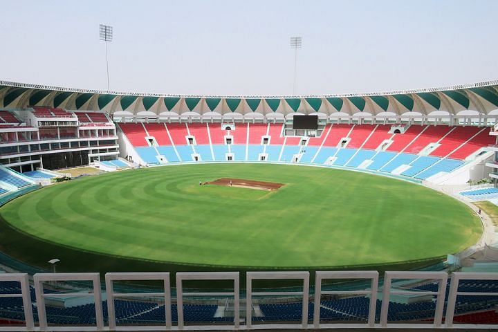 This beautiful stadium is located in Lucknow