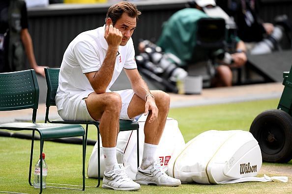 Federer ponders what might have been after squandering championship points on serve against Djokovic in the 2019 Wimbledon final