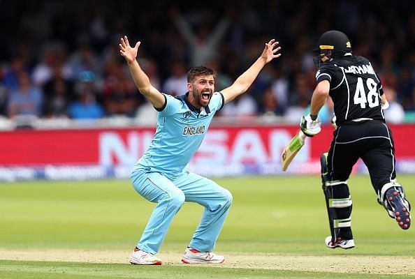 Wood bowled the fastest ball of the tournament in the final against New Zealand