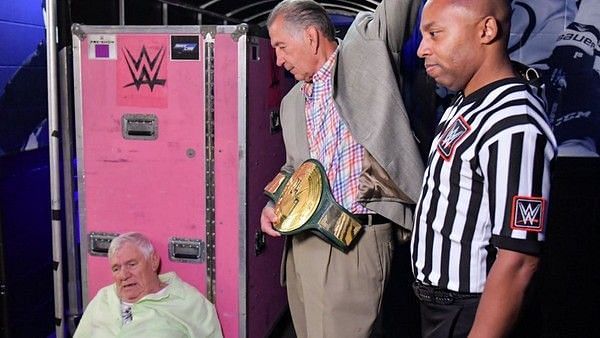 Gerald Brisco shocked his buddy, Pat Patterson to win 24/7 gold