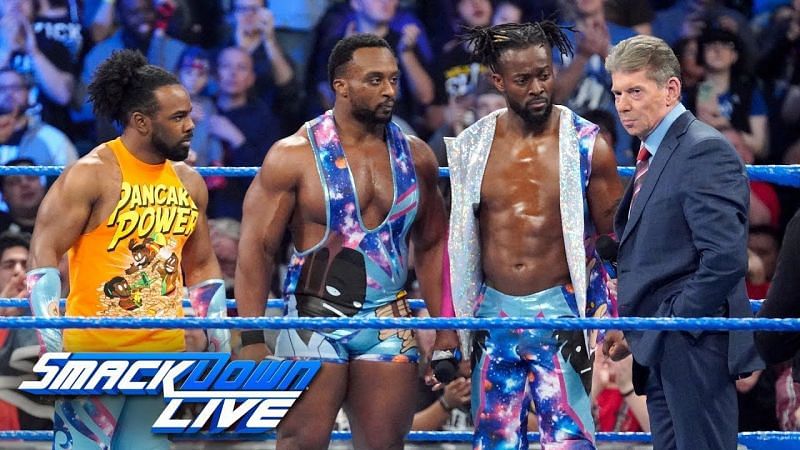 The New Day and Vince McMahon