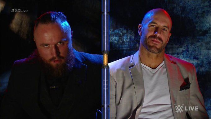 Cesaro and Aleister Black will battle it out this weekend