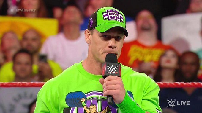 John Cena at Raw Reunion