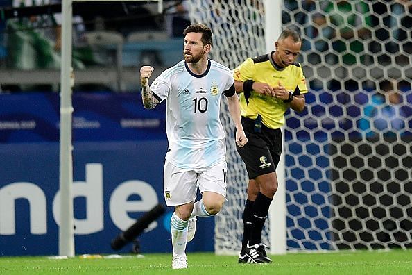 Messi failed to impress at the Copa America Brazil 2019