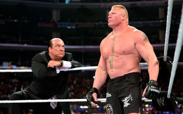 Heyman turning on Lesnar would be huge!