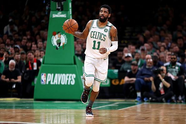 Kyrie Irving has spent the past two seasons with the Boston Celtics