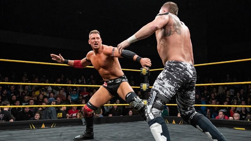 Dominik Dijakovic in action on NXT