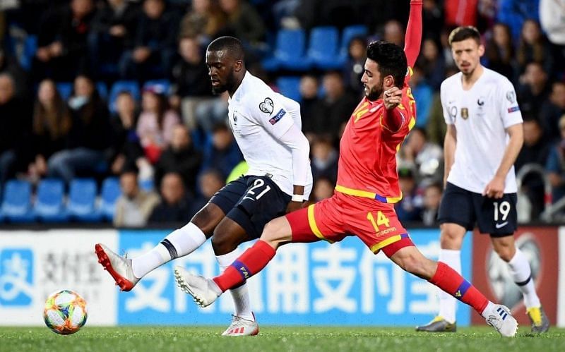Ndombele in action against Andorra during their Euro 2020 qualifier last month