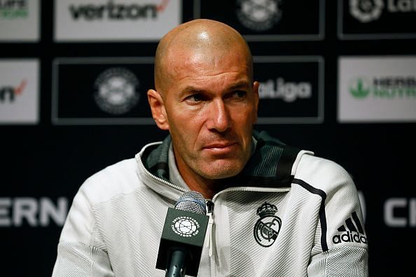 Zinedine Zidane will be under pressure to deliver.